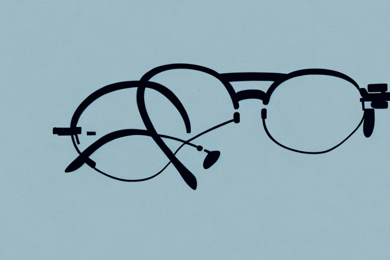 A pair of glasses with a 0.25 correction lens