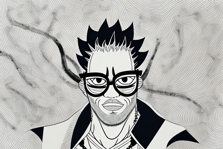 The iconic doflamingo character with a new