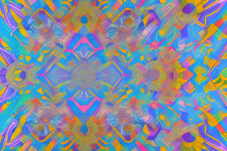 A kaleidoscope of colors and shapes