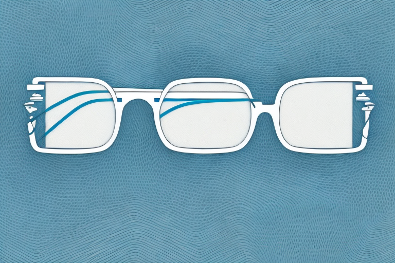 A pair of john dalia glasses